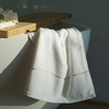Trendy Handdoekenset Sparkle 50x90cm Zilver (4 stuks)